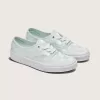 Authentischer Satinschuh mit Schachbrettmuster