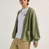 Bayview Acid Wash Cardigan Pullover Bayview Acid Wash Cardigan Pullover