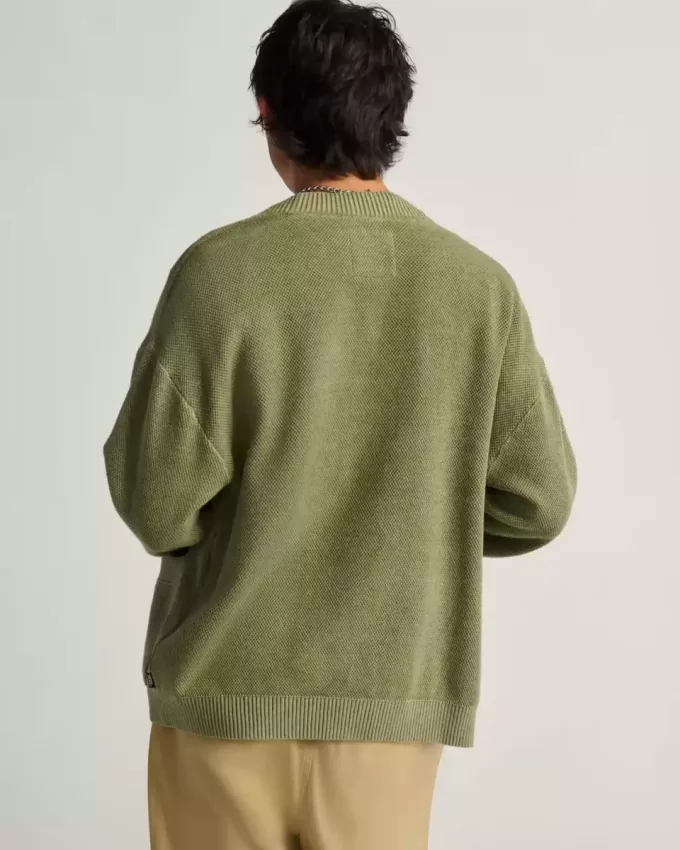 Bayview Acid Wash Cardigan Pullover Bayview Acid Wash Cardigan Pullover