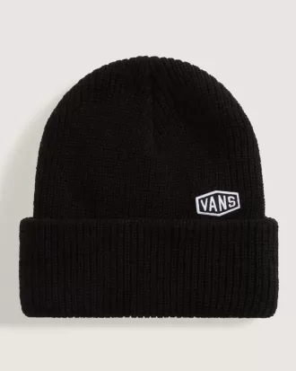 Beanie mit Hex-Patch-Umschlag