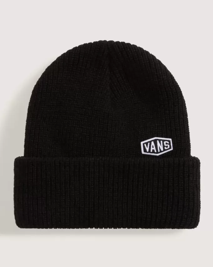 Beanie mit Hex-Patch-Umschlag