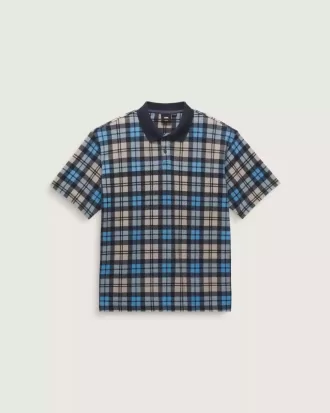 Bellmoor-Poloshirt mit Karomuster