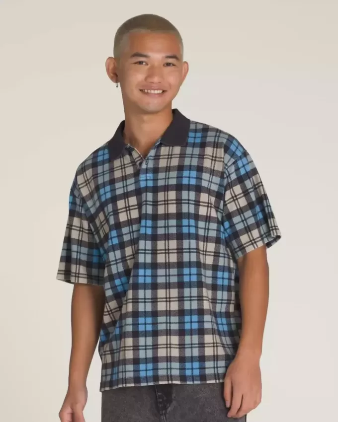 Bellmoor-Poloshirt mit Karomuster Bellmoor-Poloshirt mit Karomuster