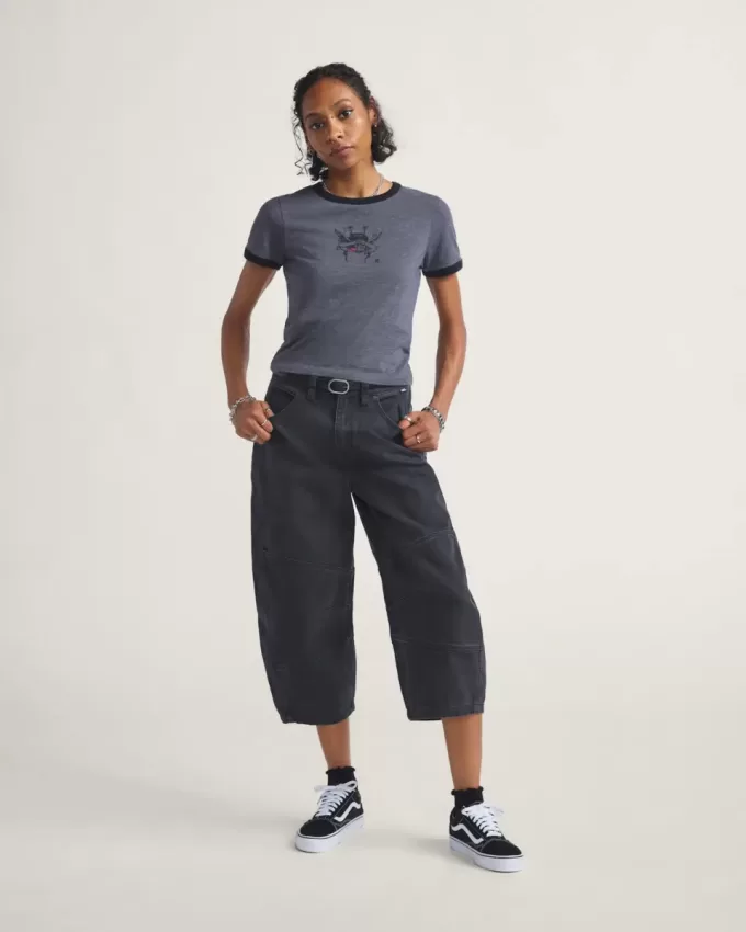 Blaire Cropped Barrel Pants Blaire Cropped Barrel Pants