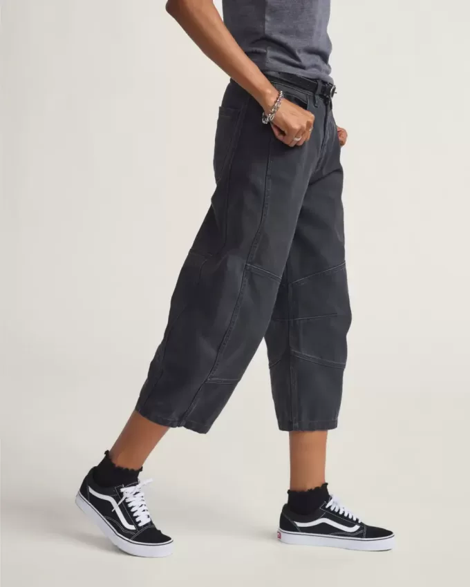 Blaire Cropped Barrel Pants Blaire Cropped Barrel Pants