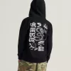 Bone Yard Kapuzenjacke mit durchgehendem Reißverschluss für Kinder Bone Yard Kapuzenjacke mit durchgehendem Reißverschluss für Kinder