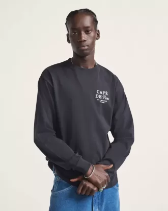 Cafe Vans Langarm-T-Shirt