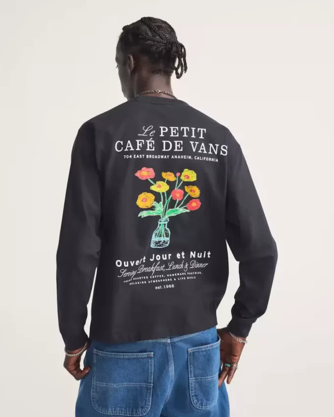 Cafe Vans Langarm-T-Shirt