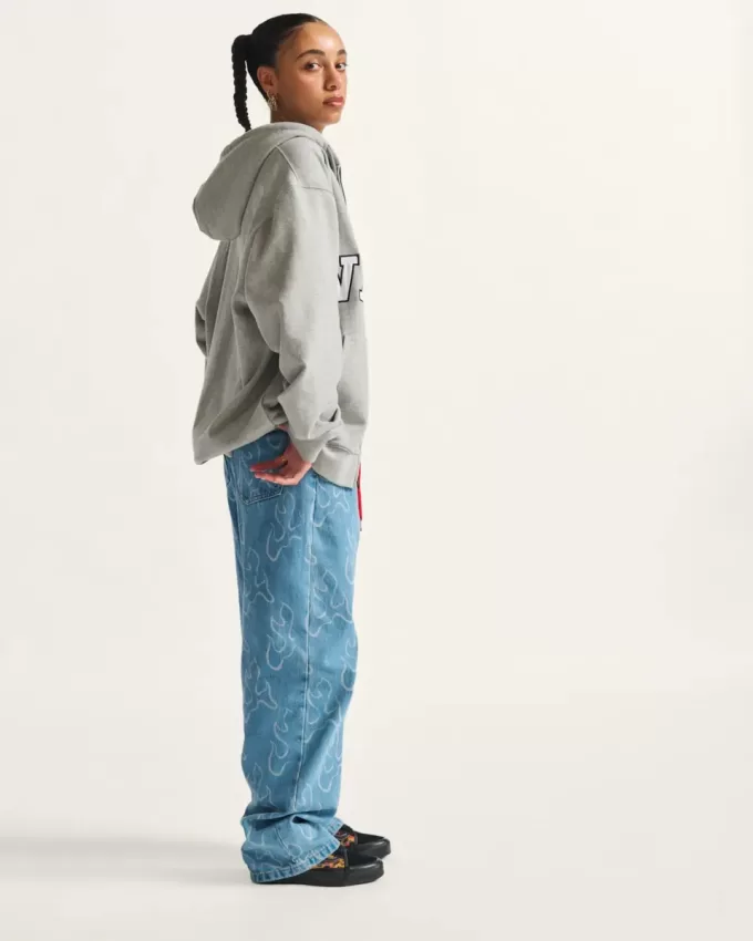 Check-5 Blaze Loose Denim Hose Check-5 Blaze Loose Denim Hose