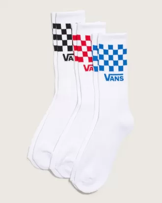 Classic Check Crew Socken, 3er-Pack