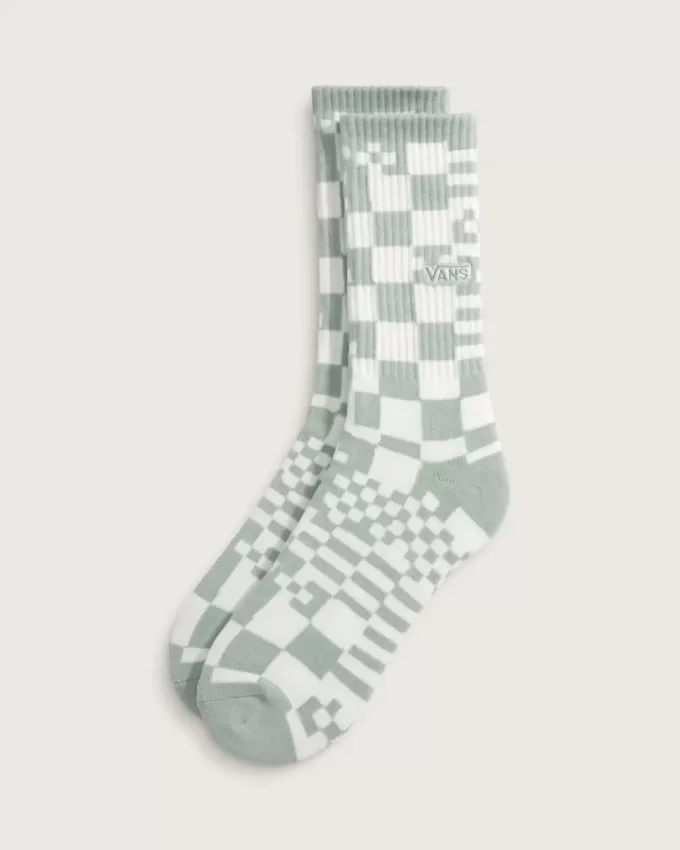Crew-Socken mit Schachbrettmuster Crew-Socken mit Schachbrettmuster