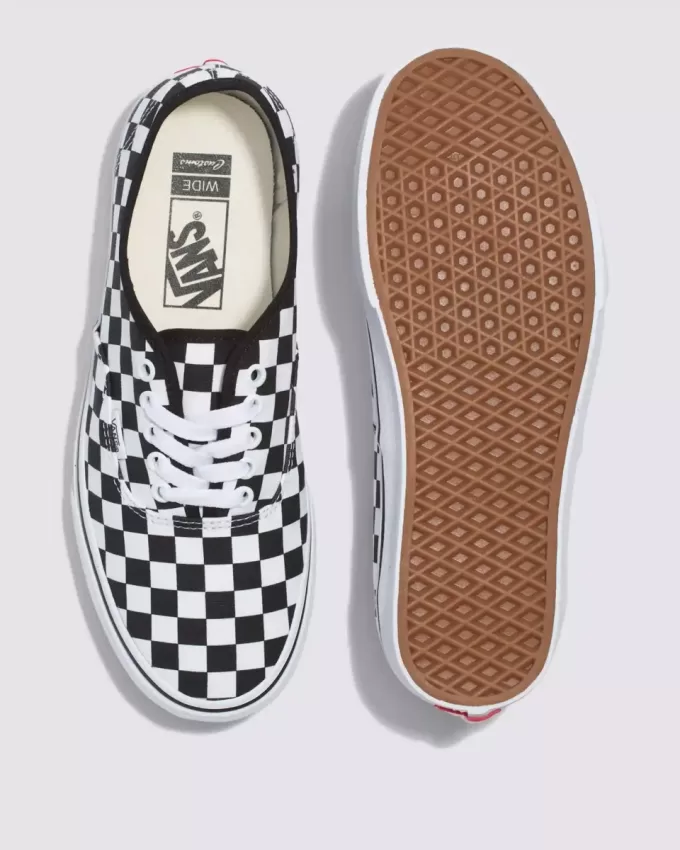 Customs Authentic Checkerboard Wide Schuh