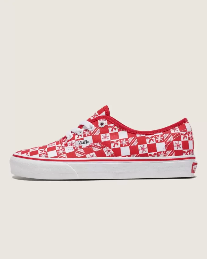 Customs Authentic Holiday Checkerboard Schuh Customs Authentic Holiday Checkerboard Schuh