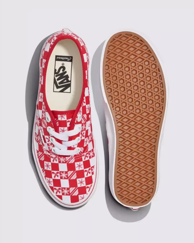 Customs Authentic Holiday Checkerboard Schuh Customs Authentic Holiday Checkerboard Schuh