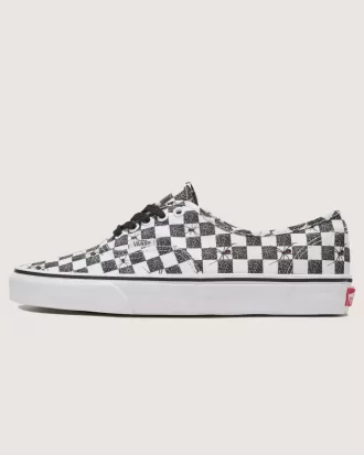 Customs Authentischer Halloween-Schachbrettschuh