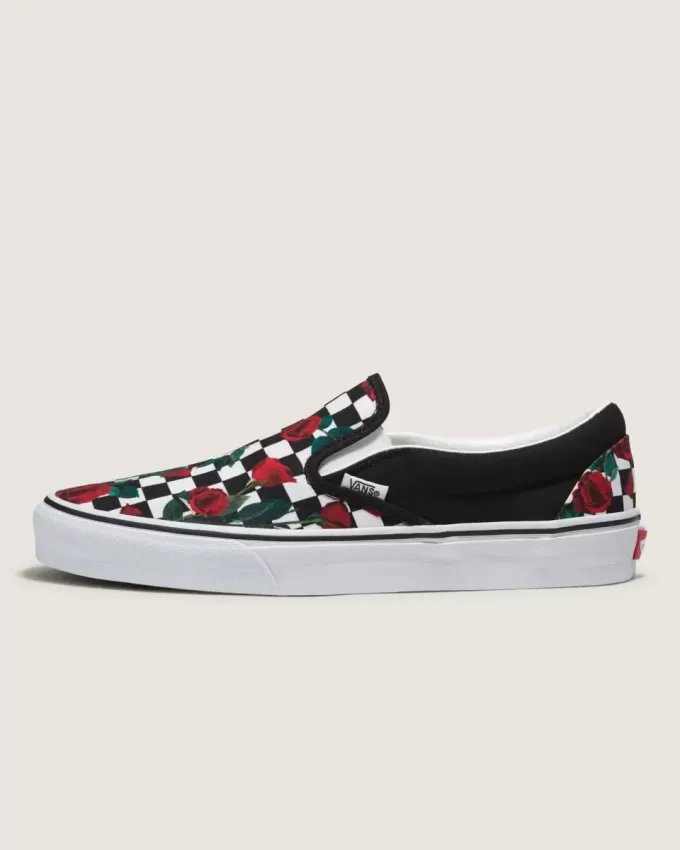 Customs Classic Slip-On-Schuh mit Schachbrettmuster Customs Classic Slip-On-Schuh mit Schachbrettmuster