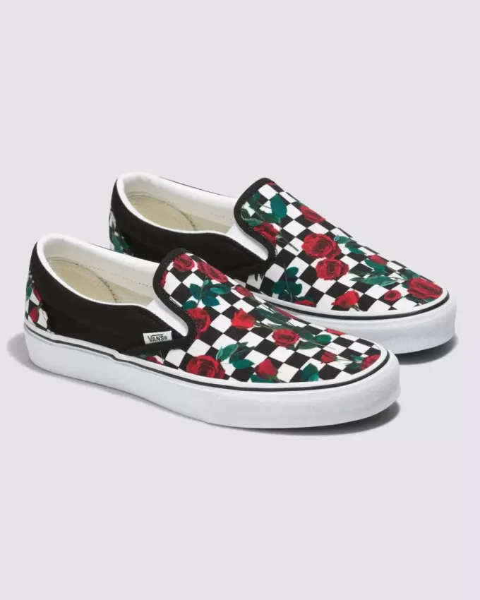 Customs Classic Slip-On-Schuh mit Schachbrettmuster Customs Classic Slip-On-Schuh mit Schachbrettmuster