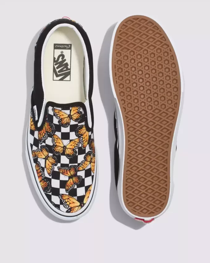 Customs Classic Slip-On-Schuh mit Schachbrettmuster