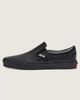 Customs Klassischer Slip-On-Lederschuh
