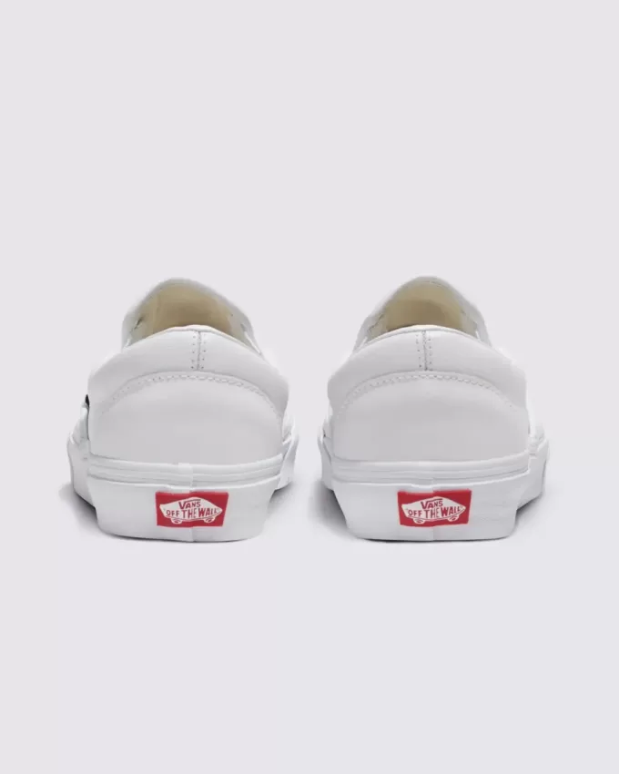 Customs Klassischer Slip-On-Lederschuh