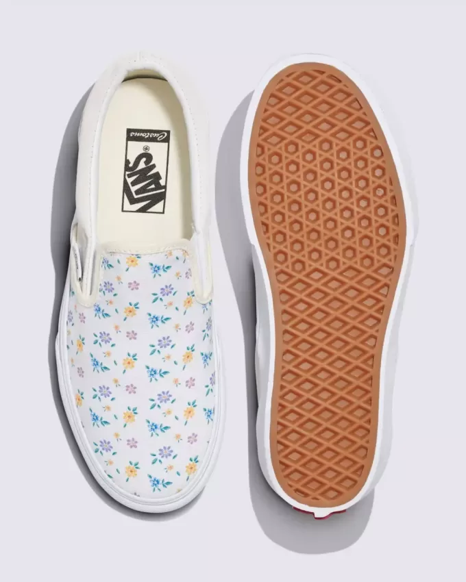 Customs Klassischer Slip-On-Plateauschuh