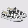 Customs Klassischer Slip-On-Schachbrett-Schuh in weiter Passform Customs Klassischer Slip-On-Schachbrett-Schuh in weiter Passform