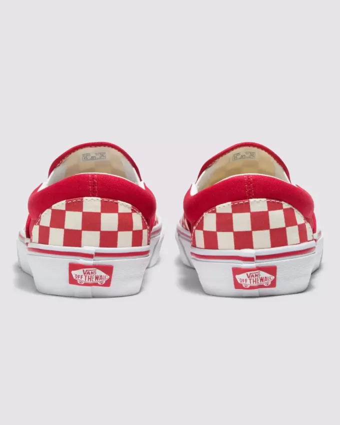 Customs Klassischer Slip-On-Schachbrett-Schuh in weiter Passform Customs Klassischer Slip-On-Schachbrett-Schuh in weiter Passform