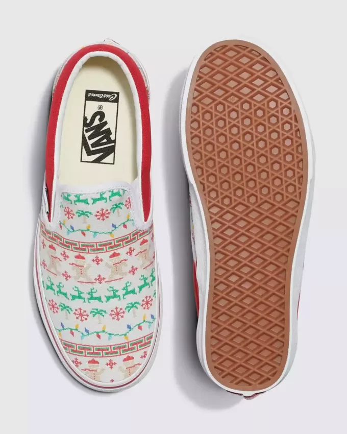 Customs Klassischer Slip-On-Urlaubsschuh