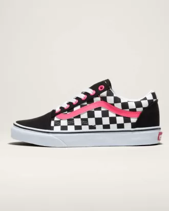 Customs Old Skool Checkerboard Wide Schuh