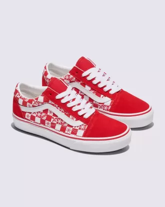 Customs Old Skool Holiday Checkerboard Schuh