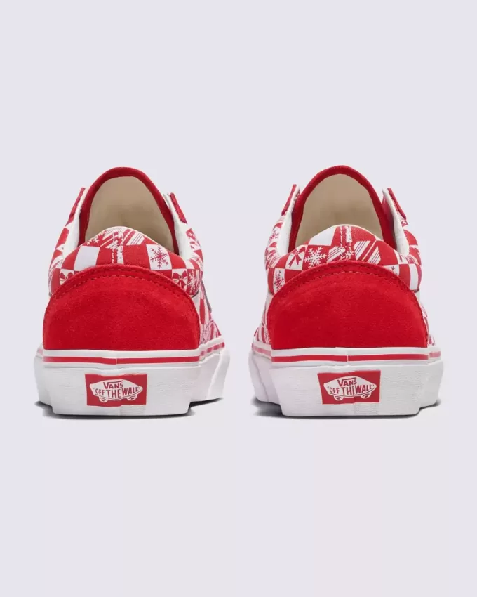 Customs Old Skool Holiday Checkerboard Schuh Customs Old Skool Holiday Checkerboard Schuh
