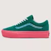 Customs Old Skool Plateau-Wildlederschuh