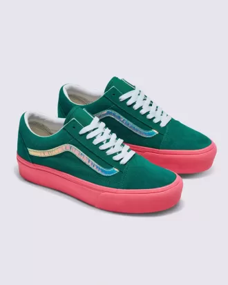 Customs Old Skool Plateau-Wildlederschuh