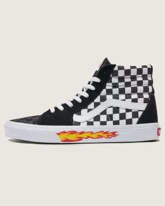Customs Sk8-Hi Checkerboard Schuh