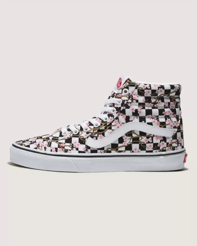 Customs Sk8-Hi Checkerboard Schuh