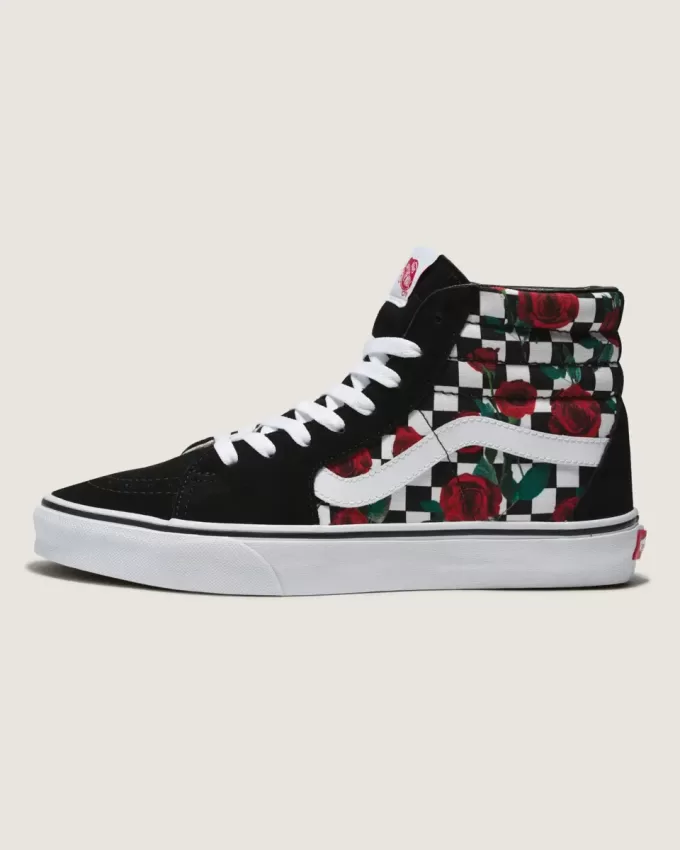 Customs Sk8-Hi Checkerboard Schuh Customs Sk8-Hi Checkerboard Schuh