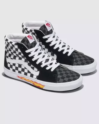Customs Sk8-Hi Checkerboard Schuh