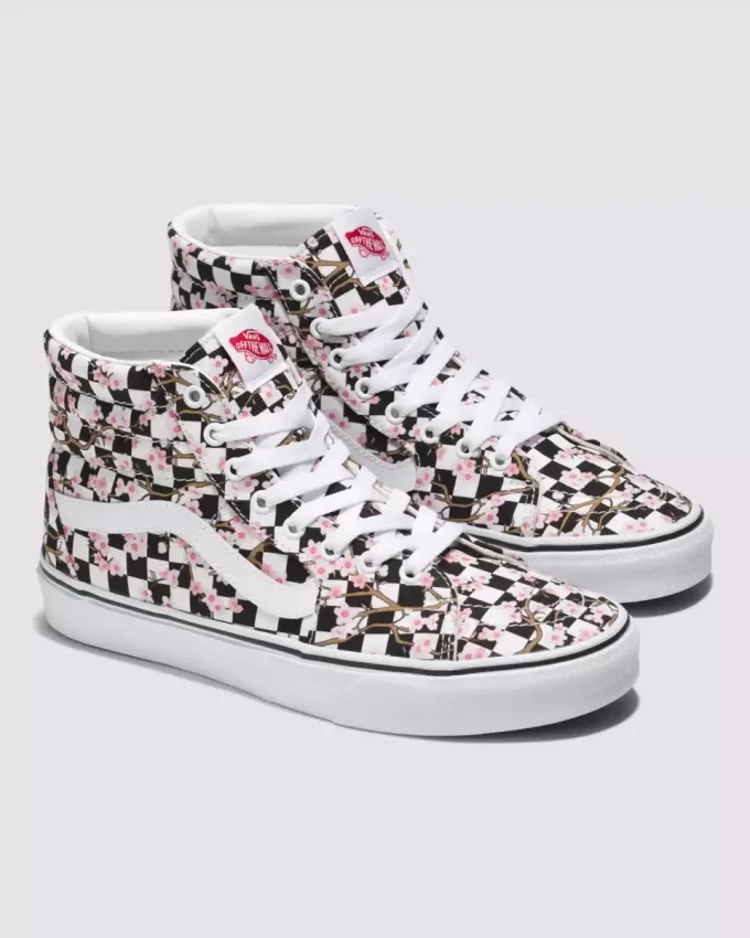 Customs Sk8-Hi Checkerboard Schuh