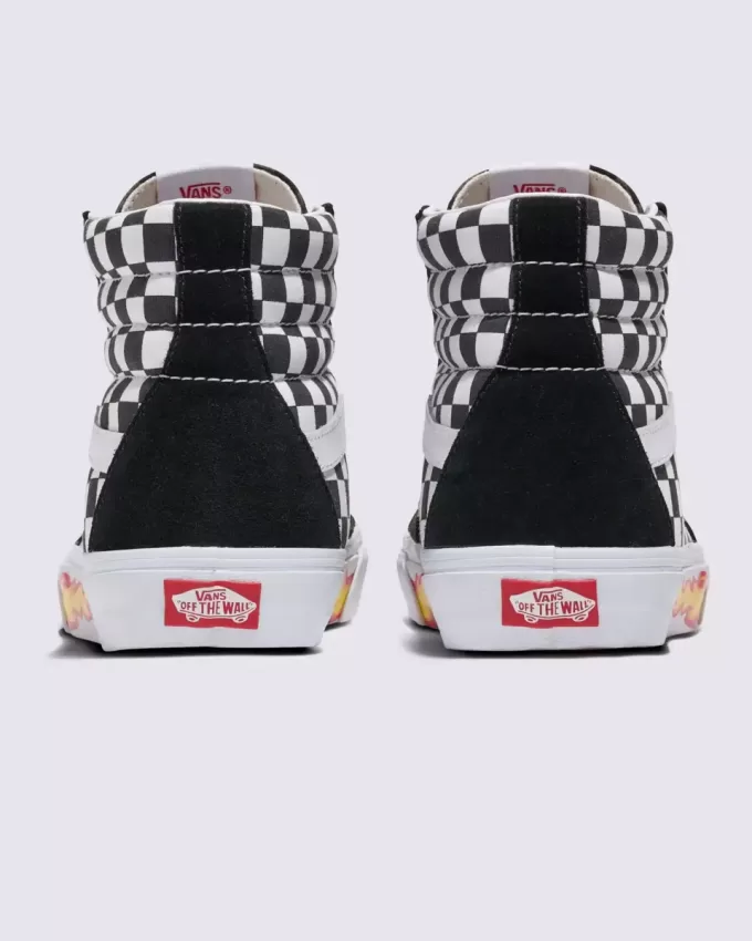 Customs Sk8-Hi Checkerboard Schuh
