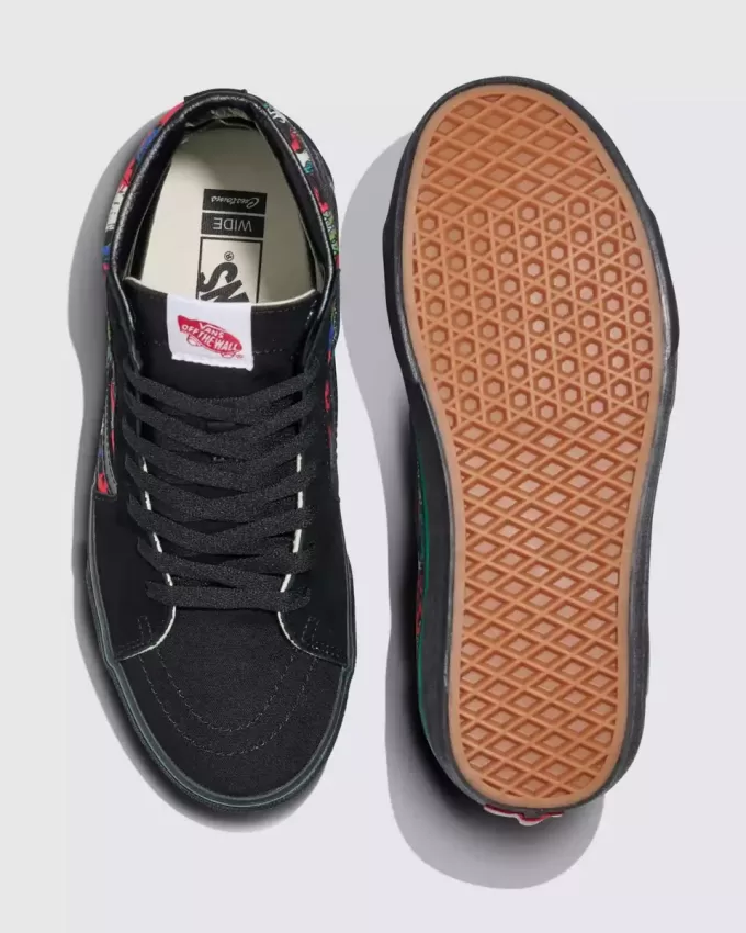 Customs Sk8-Hi Wide Halloween Schuh