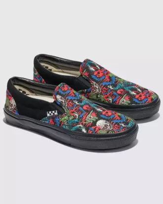 Customs Skate Slip-On Halloween Schuh