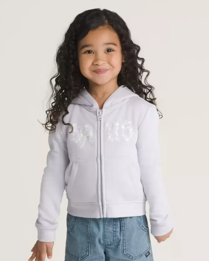 Daisy Break Kapuzenjacke mit durchgehendem Reißverschluss für Kleinkinder Daisy Break Kapuzenjacke mit durchgehendem Reißverschluss für Kleinkinder