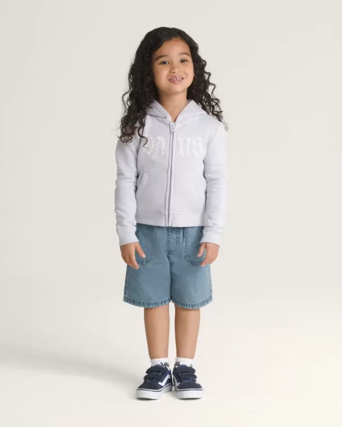 Daisy Break Kapuzenjacke mit durchgehendem Reißverschluss für Kleinkinder Daisy Break Kapuzenjacke mit durchgehendem Reißverschluss für Kleinkinder