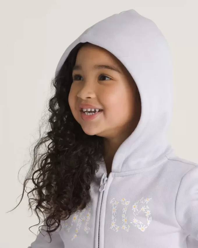 Daisy Break Kapuzenjacke mit durchgehendem Reißverschluss für Kleinkinder Daisy Break Kapuzenjacke mit durchgehendem Reißverschluss für Kleinkinder