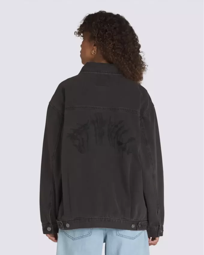 Graffiti Pitstop Jeansjacke Graffiti Pitstop Jeansjacke