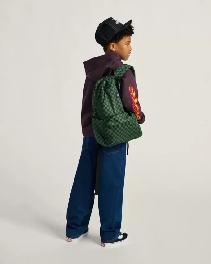 Kinder Old Skool Grom Checkerboard Rucksack Kinder Old Skool Grom Checkerboard Rucksack