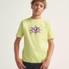Kinder T-Shirt mit Stern-Karomuster