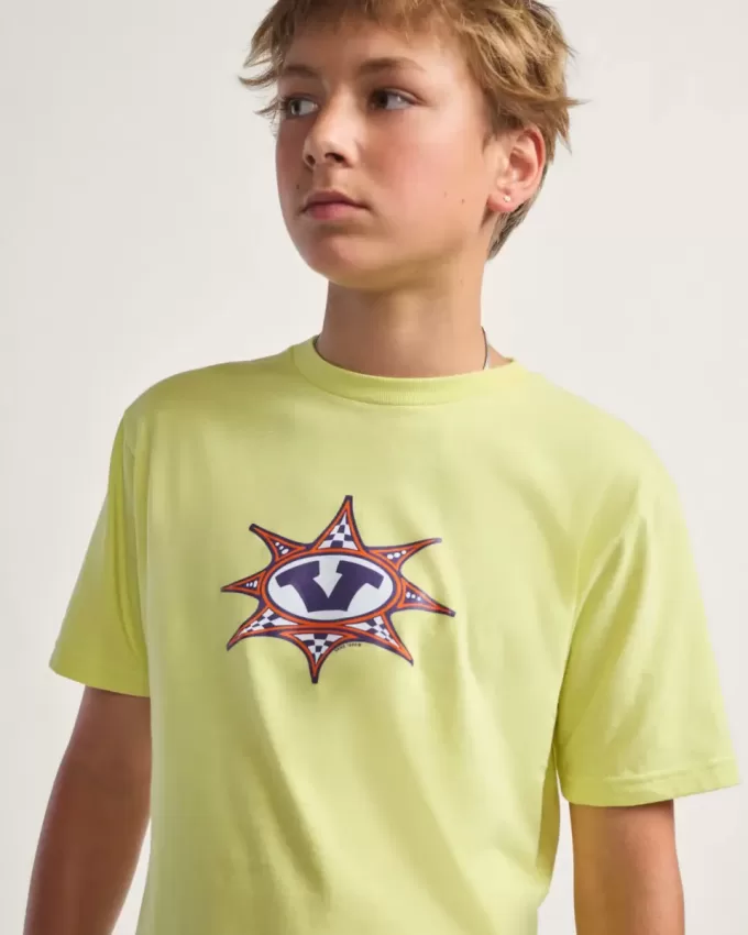 Kinder T-Shirt mit Stern-Karomuster