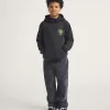 Kinder verkratzte Schallplatten Hoodie