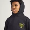 Kinder verkratzte Schallplatten Hoodie
